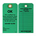 NMC-SPT3                       GREEN SCAFFOLD TAG (25PKG) from NMC